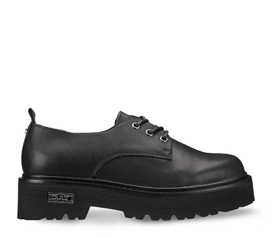 Online Slash 3041 Low W Leather Black Donna Oxford E Mocassini